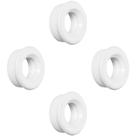 Kit 4 Espude para Ligacao de Vaso Sanitario Tigre PVC Branco