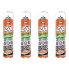 Kit 4 espuma desengordurante limpeza pesada sem esforço zip 300ml my place