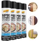 Kit 4 Espuma Expansiva Pu 500ml Mundial Prime