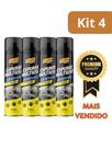 Kit 4 Espuma Multiuso Mágica Limpeza a Seco Estofados Tapetes Mundial Prime 300ml