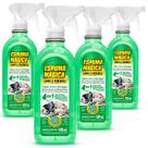 Kit 4 Espumas Magica Limpeza Geral Versão Gatilho Proauto 500ml