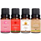 Kit 4 Essências Aromatizador / Difusor 10ml - Doces