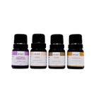 Kit 4 Essências Puras Aromáticas Aromá Caixa Presente