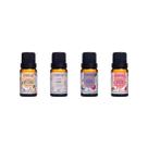 Kit 4 Essências Via Aroma Caszulo 10ml Concentradas p/ Difusor e Ambiente Relaxante