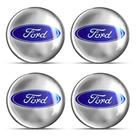 Kit 4 Etiquetas de Emblema Ford Resinada 48mm - Real Shop