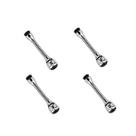 Kit 4 Extensor De Torneira Cabo Flexível Movimento 360º
