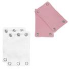 Kit 4 Extensores para Body de Bebê Unissex, Ajustável, Algodão Macio, Prolonga Roupas e Garante Mais Conforto
