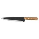 Kit 4 Facas Peixeira/cozinha 9 Lâmina Escura - Tramontina