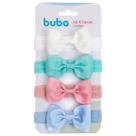 Kit 4 Faixas Com Laço Infantil Coloridos 15317 - Buba