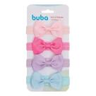 Kit 4 Faixas Com Laço Infantil Sortido 15316 - Buba