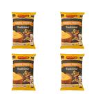 Kit 4 Farofa de Mandioca Temperada Tradicional Original 250g