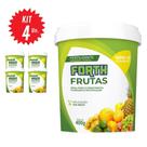 Kit 4 Fertilizantes Adubo Forth Frutas 400g