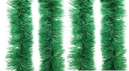 Kit 4 Festão De Natal Verde Opaco 9cm x 2m Total 8 metros - Master Christmas Kit 4 Festão De Natal Verde Opaco 9cm x 2m Total 8 metros - Master Christmas
