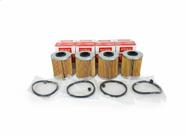 kit 4 Filtros De Combustivel Refil Diesel Master 2.3 e 2.5 Original Renault Motrio