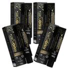 Kit 4 FisioFort Premium Pomada Massageadora Preta 150g Gel Bio Instinto Massagem Aroma Suave Arnica