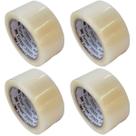 Kit 4 Fita Adesiva 369 Embalagem 3M Transparente 48MM X 50M
