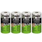 Kit 4 Fita Asfáltica Aluminizada Adesiva Reparos Multiúso 30cm x 10m