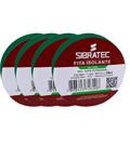 Kit 4 fita isolante verde 19mm x 20mt sibratec