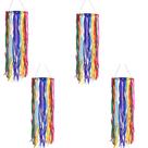 Kit 4 Fita Lustre Junino Color TNT Decoração Festa Junina 20x70cm