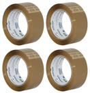 Kit 4 Fitas de Embalagem Alltape 48mm x 45m Marrom SK200