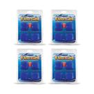 Kit 4 Floc Gel 4 Cubos Hidroazul 90g