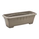 Kit 4 Floreiras Vasos Retangular 4 Tamanhos Horta e Jardim