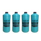 Kit 4 Fluido Ácido Solução P/ Baterias Radnaq 1 Litro.