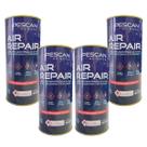 Kit 4 Fluidos Limpeza Sistema Ar Condicionado Refrigeração