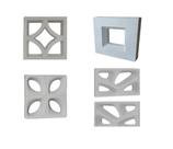 Kit 4 Formas 3d Abs Para Cimento/gesso Modelo Cobogo