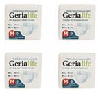 Kit 4 Fralda Gerialife Adulto Com Alta Absorção