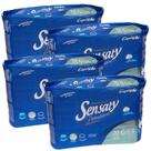 KIT 4 FRALDA GERIATRICA SENSATY G / 20 - 80 un
