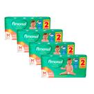 Kit 4 Fralda Personal Baby Protect & Sec Tamanho M Leve 40 Pague 38 Fraldas Descartáveis