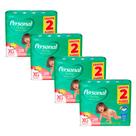 Kit 4 Fralda Personal Baby Protect & Sec Tamanho XG Leve 28 Pague 26 Fraldas Descartáveis