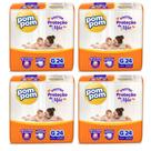 KIT 4 Fralda Pom Pom Derma Protek Jumbo Tamanho G 24 unidades KIT 4 Fralda Pom Pom Derma Protek Jumbo Tamanho G 24 unidades