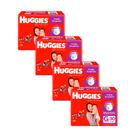 Kit 4 Fralda Roupinha Huggies Supreme Care Tamanho G Pacote Mega 30 Unidades Descartáveis