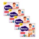 Kit 4 Fralda Shortinho Babysec Premium Tamanho G com 48 Fraldas Descartáveis