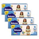 KIT 4 Fraldas Infantil Babysec Hiper Todos os Tamanhos