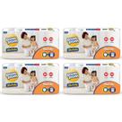 KIT 4 Fraldas Infantil Pom Pom Shortinho Todos os Tamanhos
