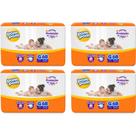 KIT 4 Fraldas Pom pom Derma Protek Hiper Tamanho G C/ 68 unidades