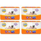 KIT 4 Fraldas Pom Pom Derma Protek Hiper Tamanho G Com 68 unidades