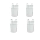 Kit 4 Frasco Duplo Aplicador Dosador Plástico 1L Medidor 80ml