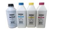 Kit 4 Frascos de Tinta Corante Universal 1 Litro Compatível CYMBK