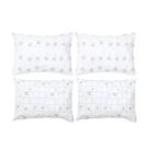 Kit 4 Fronhas Bebe Estampada 40cmx28cm Menina Menino Algodão Papi Baby