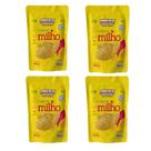 Kit 4 Fubá De Milho Farinha Sem Glúten Vegano Ecobio 400g