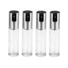 Kit 4 Galheteiro Porta Azeite Spray Borrifador Vinagre Oleo