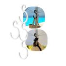 Kit 4 Gancho Para Guarda-Sol Universal Com 4 Ganchos Porta Toalha Bolsa Chapéu Praia Piscina -