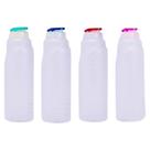 Kit 4 Garrafa de Agua Para Geladeira 1,4 Litro Gelada 1400ml Alto Relevo Modelo Frutas Transparente Cozinha Arcaplast Kit 4 Garrafa de Agua Para Geladeira 1,4 Litro Gelada 1400ml Alto Relevo Modelo Frutas Transparente Cozinha Arcaplast