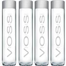 Kit 4 Garrafas Água Mineral Voss Sem Gás 375ml Vidro Original Premium com Design Sofisticado Kit 4 Garrafas Água Mineral Voss Sem Gás 375ml Vidro Original Premium com Design Sofisticado