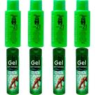 Kit 4 Gel Detonador com 21 Ervas + 4 Gel Anti Cansaço Pernas Pés Costas e Articulações