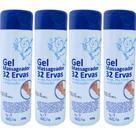 Kit 4 Gel Massageador 32 Ervas 220g Pernas e Articulações